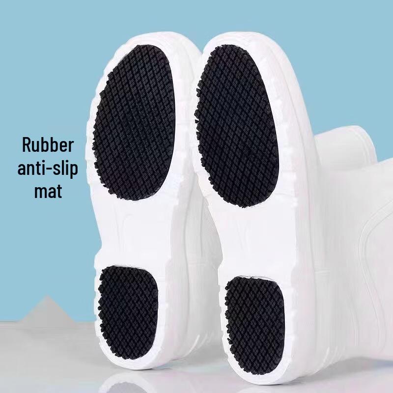 Hanyou High-Top Waterproof Rain Boots for Kids