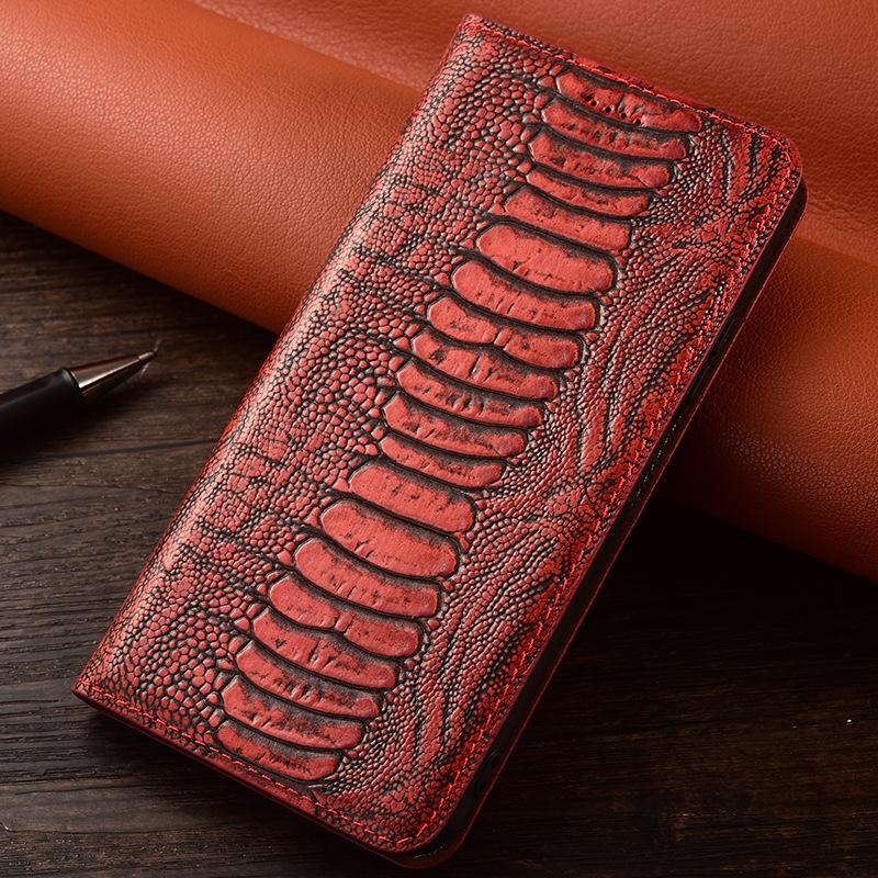 Xiaomi Note 13R Pro Genuine Leather Flip Cover suitable for Redmi Note 12 SE, 11, 10, 9 - Protective Case