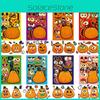 Colorful Cm2306010 Halloween Pumpkin Themed Diy Decorative Stickers For Kids Fun