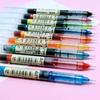 12-Color Refillable Rollerball Pens, 0.5mm Needle Tip for Journaling, Doodling & Cards