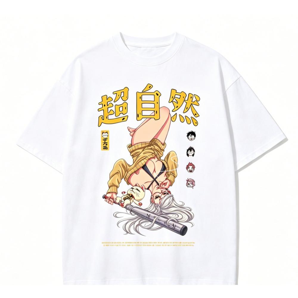 Dan Da Dan Anime Lover T shirt Year round clothing personality Clothes Plus Size Unisex New Model Couples high quality soft