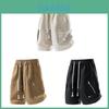 Koreanische Cargoshorts für Herren Sommer Atmungsaktives Gewebe Mit Kordelzug Taille Lässige Sommerkleidung