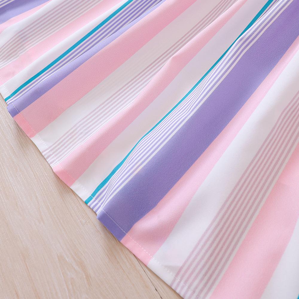 Sommer-Halterkleider für Kinder, blumig, lässig, ärmellos für Mädchen