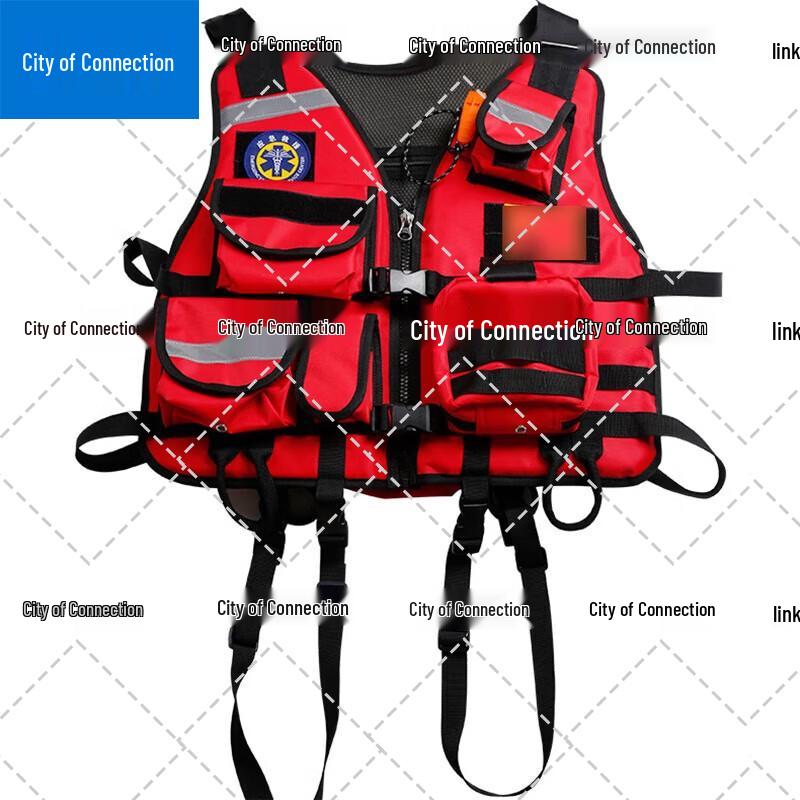 Lianzicheng High Buoyancy Heavy-Duty Rescue Life Vest