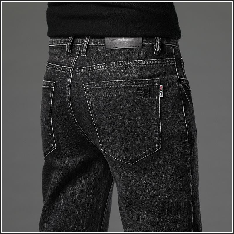 JYL Jeans men's spring wide Korean style direct daily flexible business