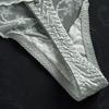 Design G-String Girls Ice Silk Korean Style Underwear Lace Panties Low-Waist Thong Women  Lingerie