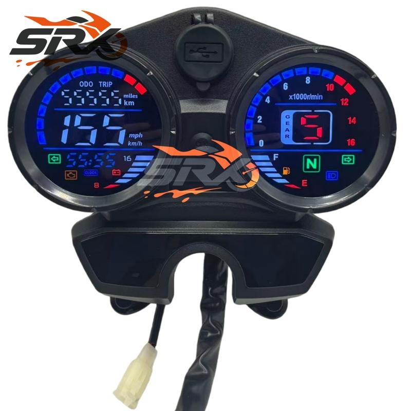 For Kawasaki Boxer CT150 Bajaj Boxer CT150 Discover 135 100 Digital Meter Assy new LED Speedometer