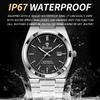 BINBOND Genuine Accurate Quartz Wristwatches For Men Luxury Luminous Waterproof Durable Auto Date Men's Watch Casual Reloj+Box