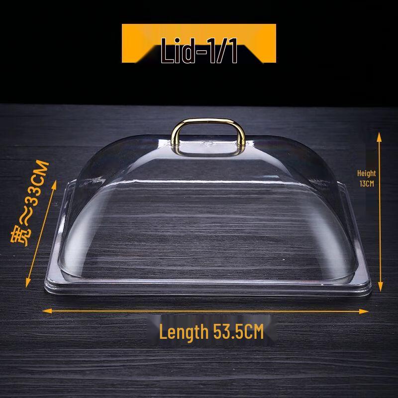 Rectangular Stainless Steel Food Cover for Buffet