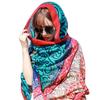 Summer Cotton and Linen Ethnic Wind Travel Scarf Holiday Sunscreen Scarf Big Shawl Female Beach Towel