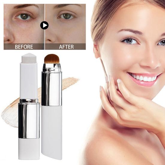 Color Changing Foundations Stick Moisturizing Breathable Hydrating Cream Stick Waterproof Foundations Stick for All Skin Types