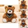 Teddy Bear Graduation Cap Plush Toy With Doctor Hat For Commemorative Gift