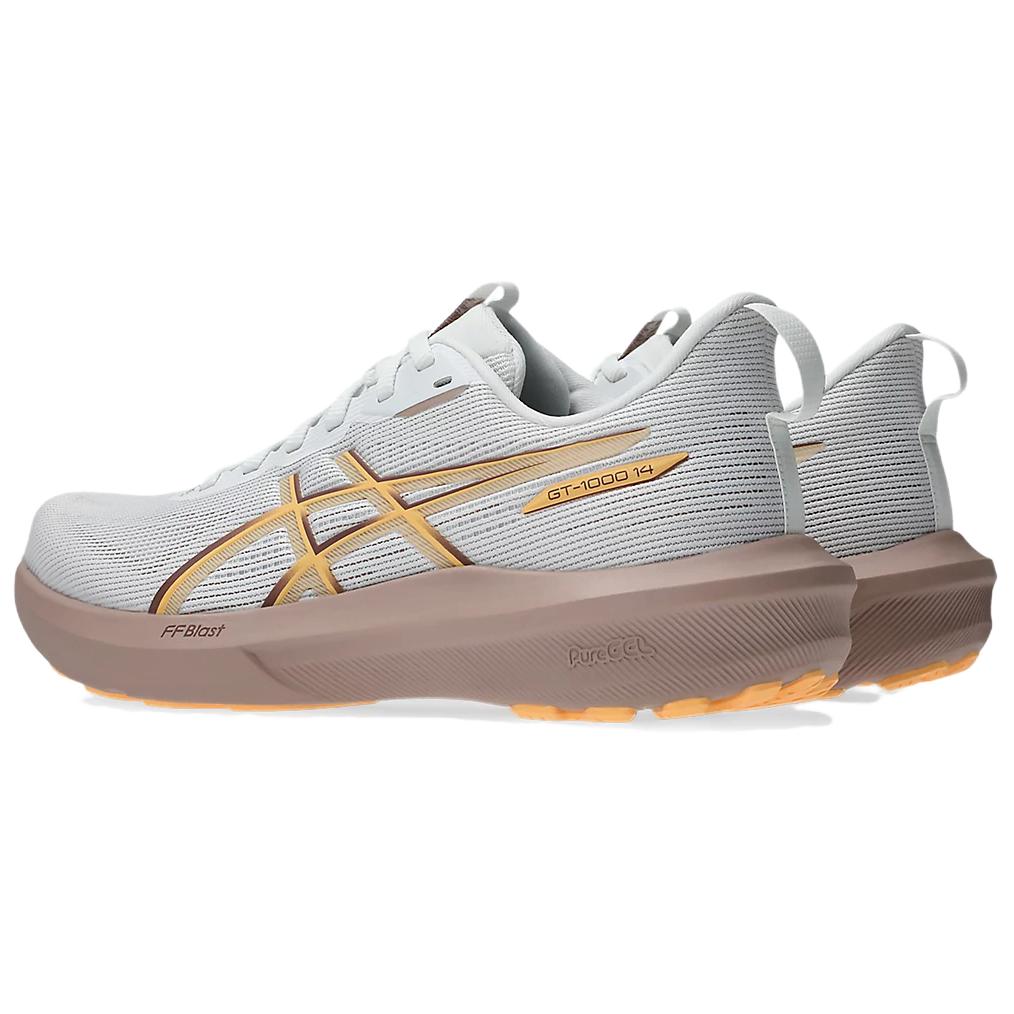 New Asics GT 1000 14 Abrasion Resistant Breathable Low Top Running Shoes Women's Gray 1012B859-100