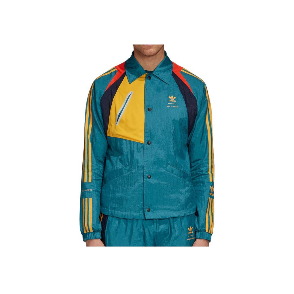 Adidas Originals X Bed J.W. Ford Trefoil Bench Jacket Men Jacket Green FS3759