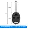 Bowarepro Honda Universal Key Case, HONDA 3 Button Silicone Cover, Thin, Lightweight, Black, AP