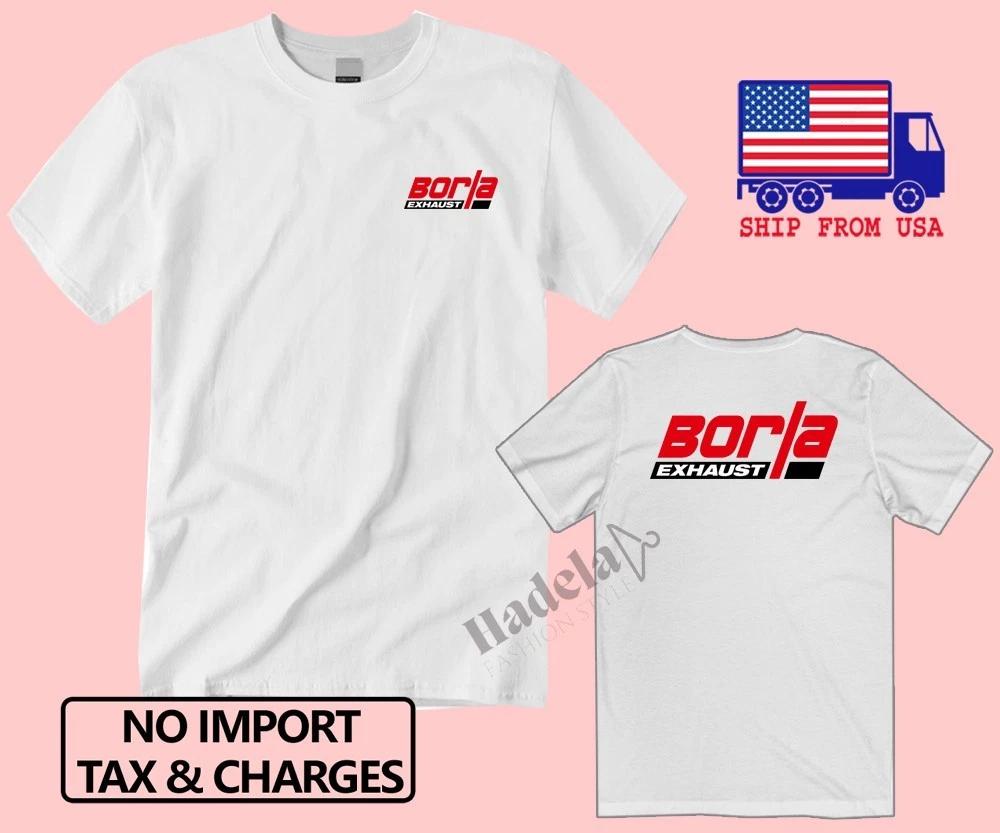 BORLA Exhaust Men s White Size S-5XL S