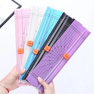 A4 Guillotine Paper Cutter DIY Paper Cutting Machine Trimmer Crafts Photo Scrapbook Blades with Automatic Guard for Office New