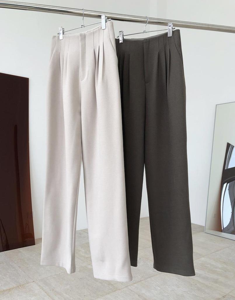 New Winter High-Waist Wide-Leg Wool Trousers - Stylish, Slimming, and Casual for Women