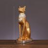 Resin Cat Statue Craft Elegant Desk Ornament For Gift Decoration Collection