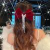 Chic Butterfly Tassel Rhinestone Hair Clip Hairpin for Stylish Bangs