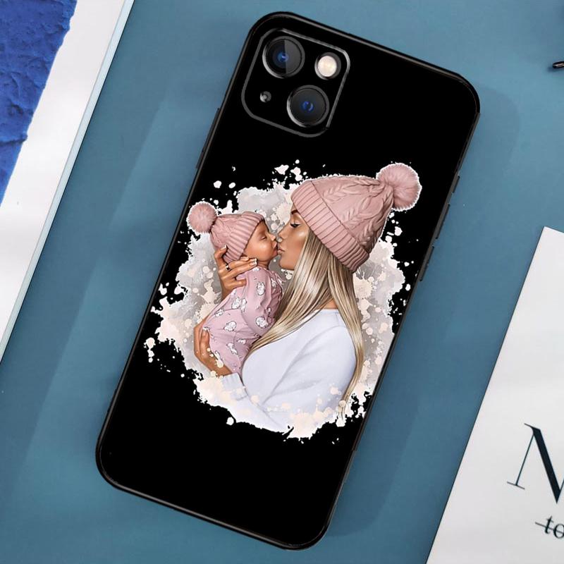 Fashion Super Mom Case For iPhone 15 14 13 12 11 Pro Max XS X XR SE 2020 2022 7 8 Plus 12 13 Mini Cover Shell