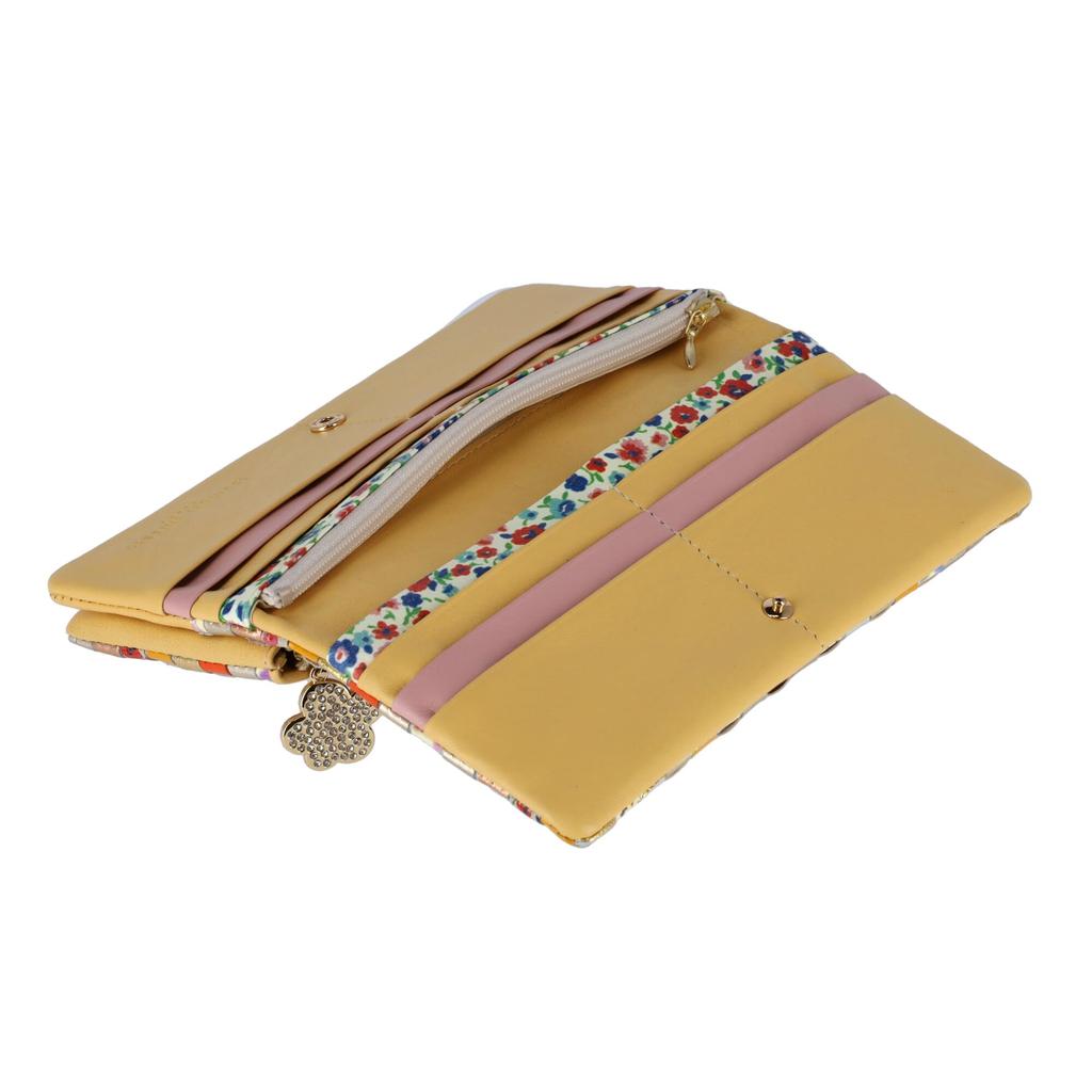 Tsumori Chisato Long Flap Wallet with Eponeko Mesh