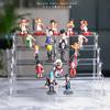 Clear 1-6 Tier Acrylic Display Stand for Funko Figures, Cupcake, Cosmetics, Perfume,Blind Box Display Riser Rack Dessert Shelf