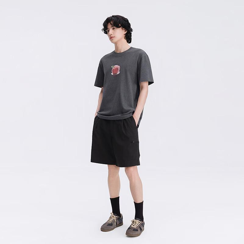GXG Men's Apple Print Short-Sleeve T-Shirt