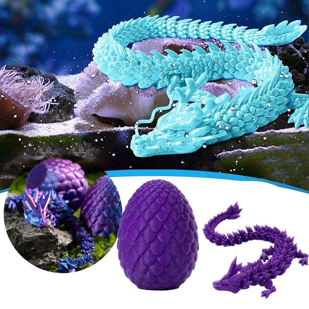 Купить Аквариум для рыбы, 3D-принтер, шарнирный дракон, хрустальный ...