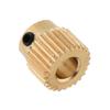 10pcs 3D Printer Accessories High Quality Brass Drive Gear for MK7 MK8 Extruder 26 Teeth