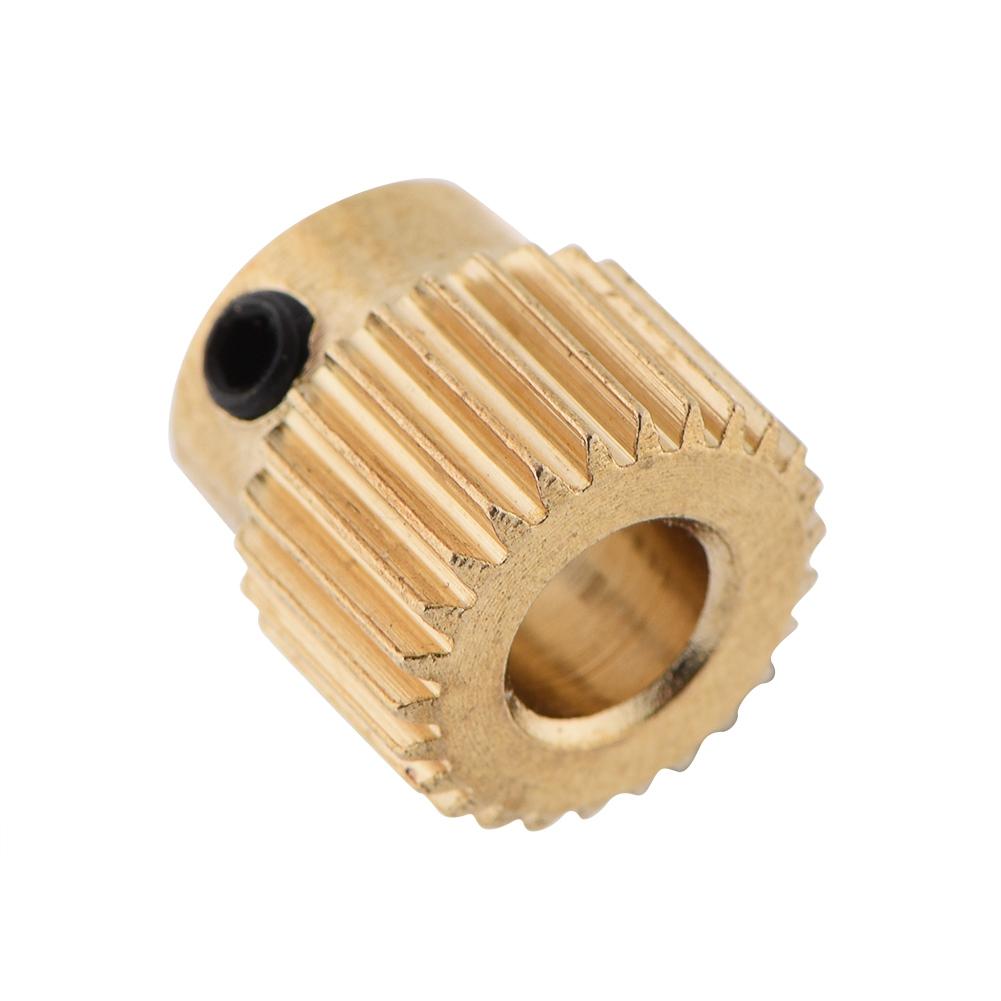 10pcs 3D Printer Accessories High Quality Brass Drive Gear for MK7 MK8 Extruder 26 Teeth