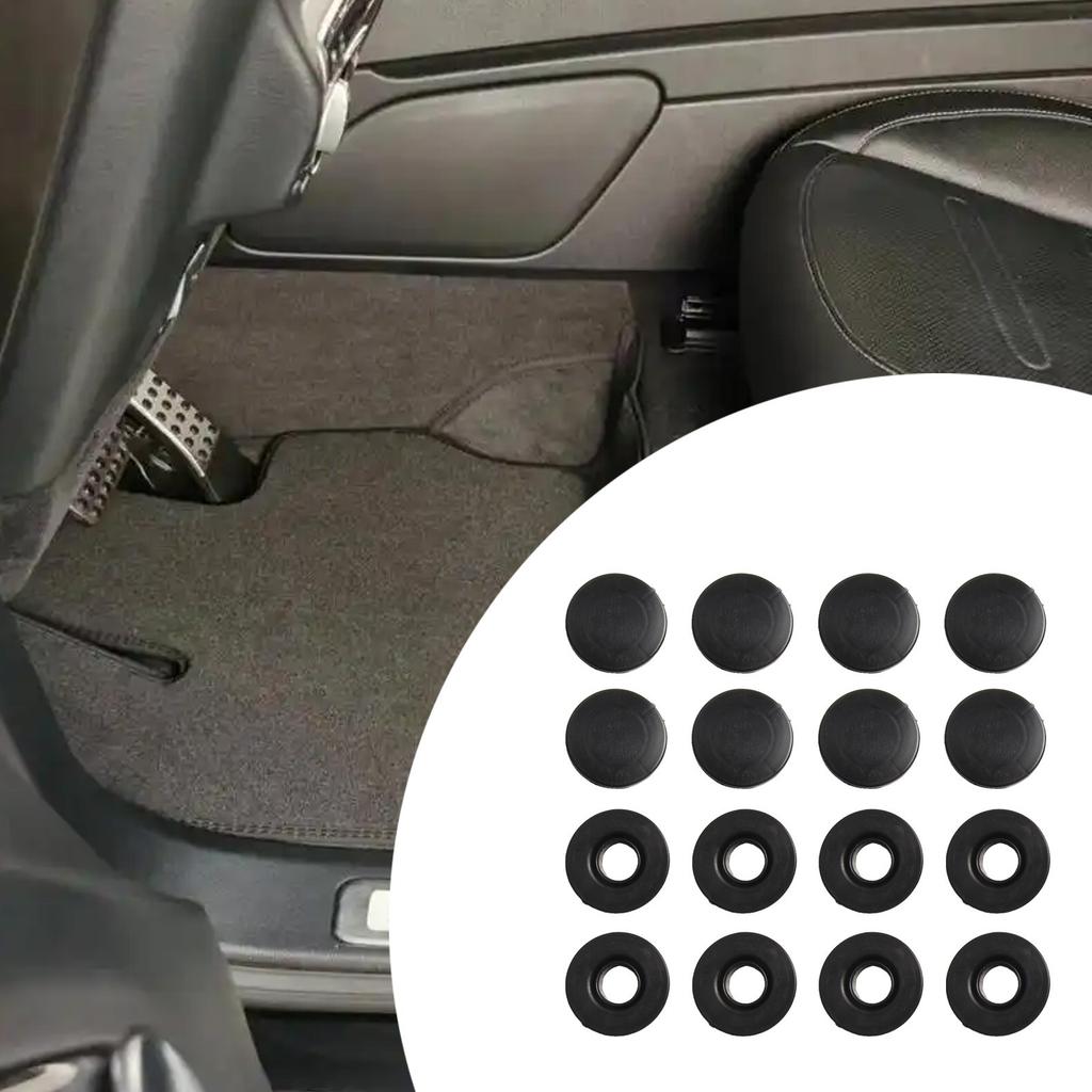 16PCS Fixing Clips Carpet Clamps For Mercedes For Benz