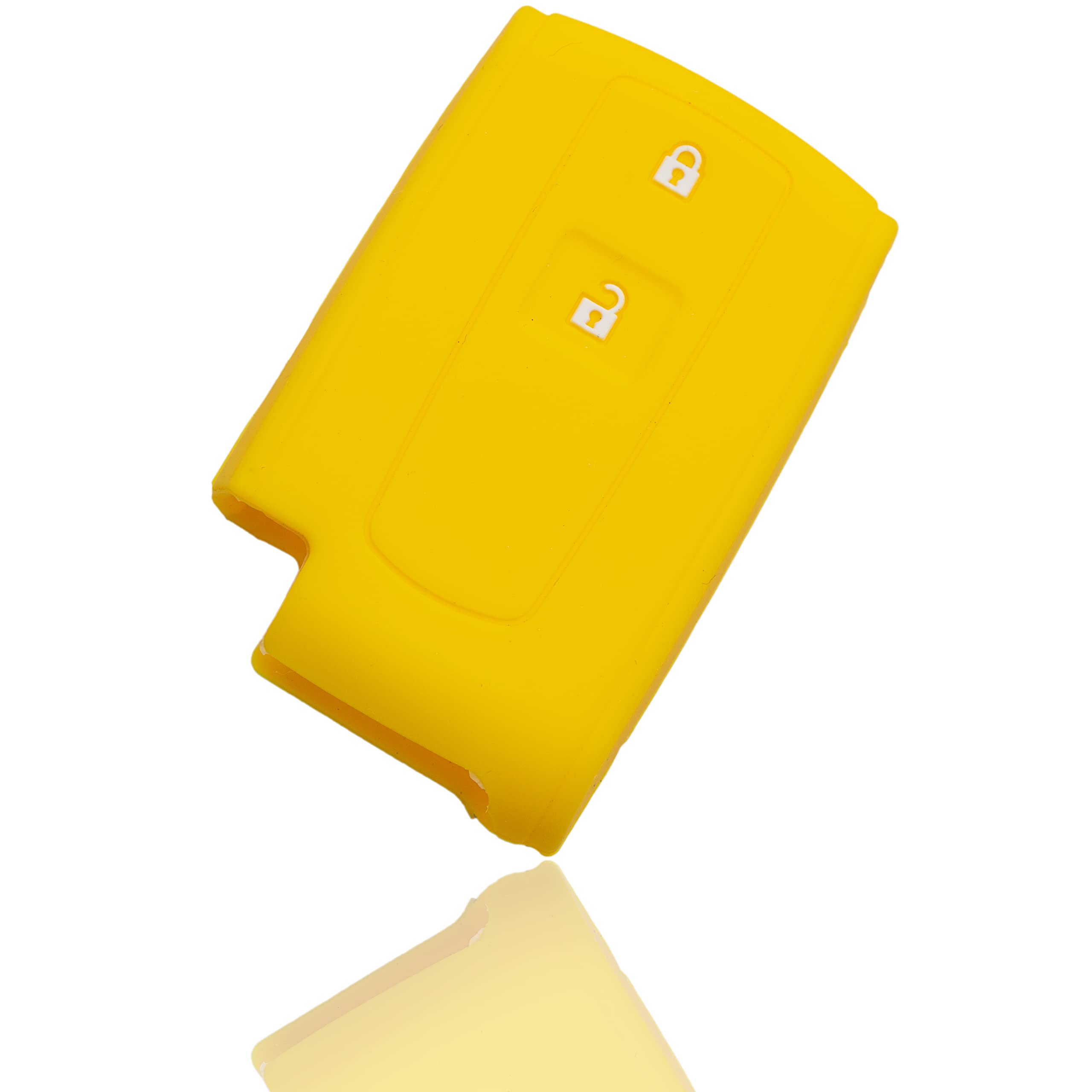 

Силиконовый чехол MALAKO для смарт-ключа автомобиля Daihatsu, 2 кнопки, Tanto Exe Move Custom, жёлтый