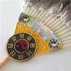 Chinese Vintage Goose Feather Hand Fan Zhuge Liang Style Kong Ming Fan Handmade Craft Fan Stage Performance Fan Baby Cool Fan