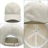New Pure Cotton Soft Top Baseball Cap for Women Spring and Summer Sun Protection Baseball Cap for Men Outdoor Solid Color Light Plate Sun Hat