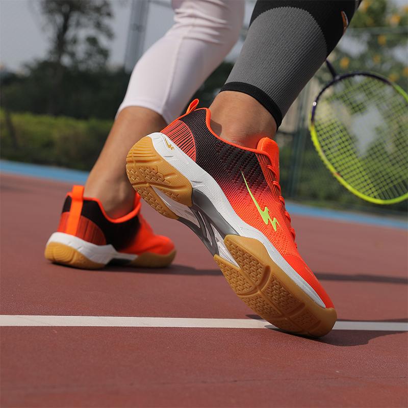 Badminton Shoes Training Table Tennis Shoes High Quality Breathable Sneakers Volleyball Shoes Wear Resistant Handball Golf Shoes