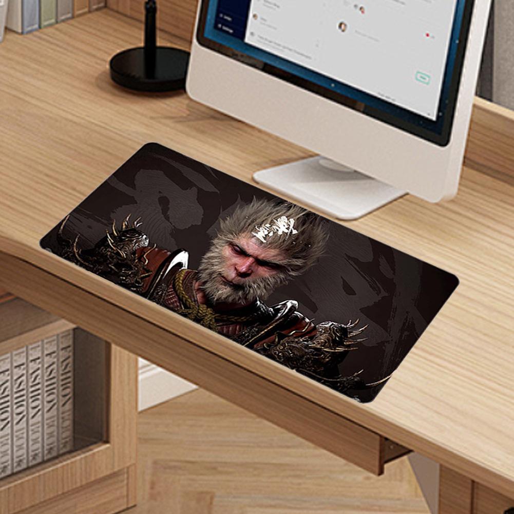 For Black Myth WuKong Big Mice Mat Non-Slip Rubber Base Large Computer Laptop Gamer Pad Keyboard Mouse Pad PC Gaming Accessories