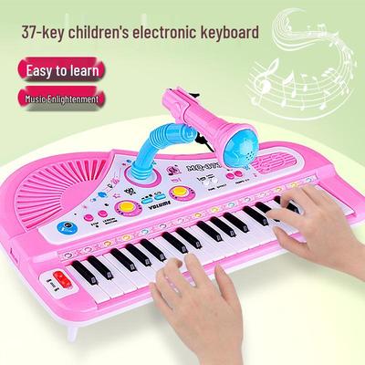 Multifunctional 61-Key Electronic Keyboard for Kids - Beginner Music Toy & Early Education Piano