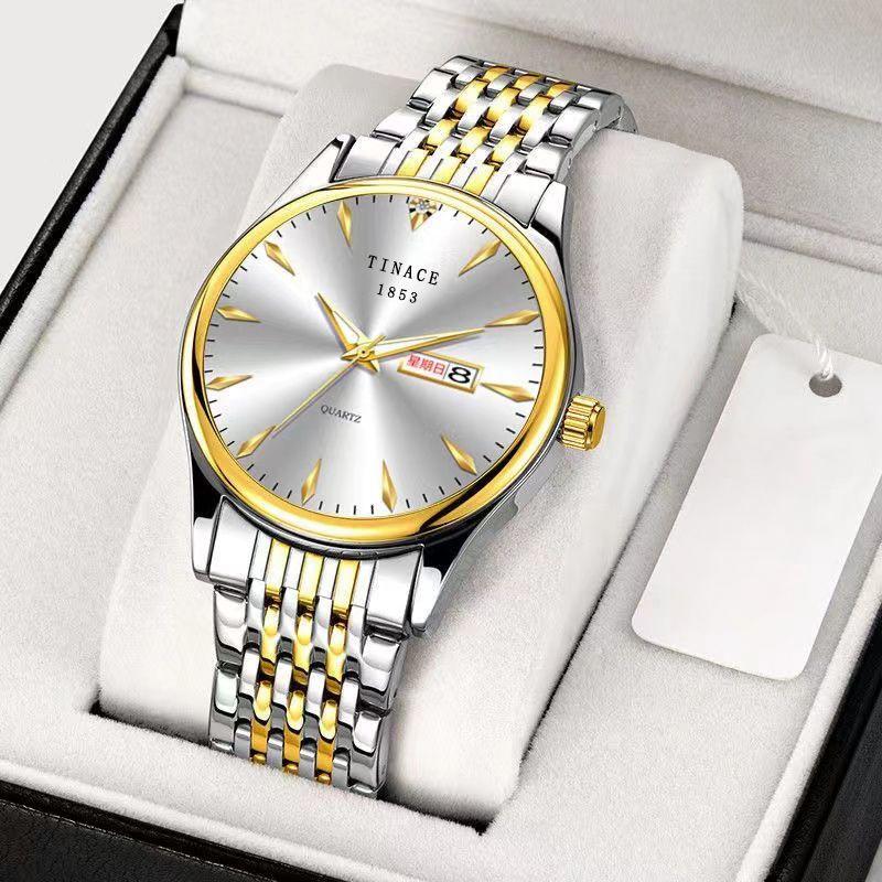 Uhren Herren-Quarz-Uhr Nicht für den täglichen Gebrauch Exquisite Trendige Mechanische Uhr Wasserdichte Leuchtende Uhr Hochzeits Schmuck