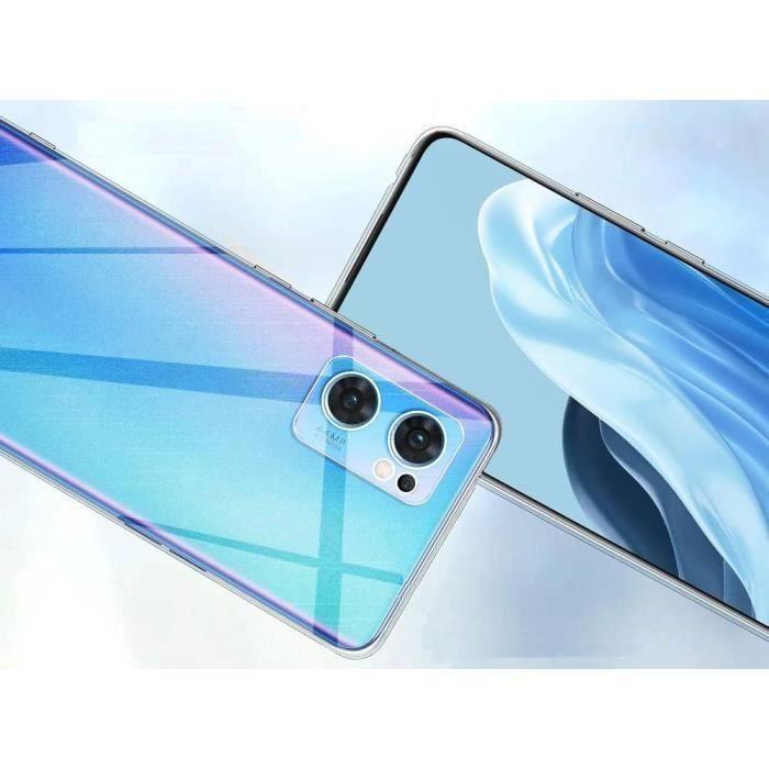 Case for Oppo Reno 7 5G - Phonillico - Transparent TPU Silicone - Flexible Protection - Ultra Slim