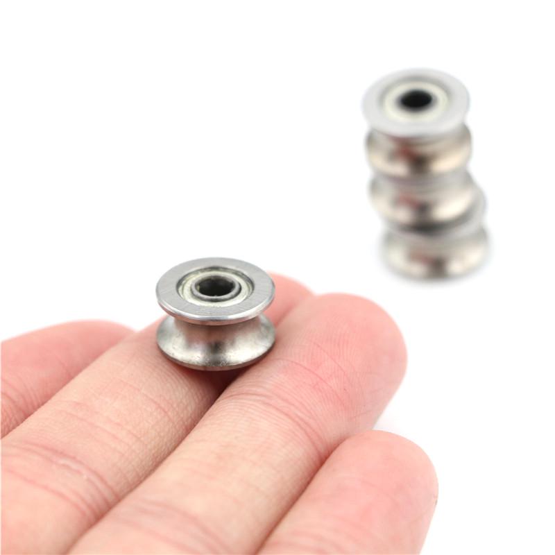 

4Pcs 4*13*7Mm 624Uu Hcs U Groove Guide Шків Рейка Шарикопідшипники Колеса