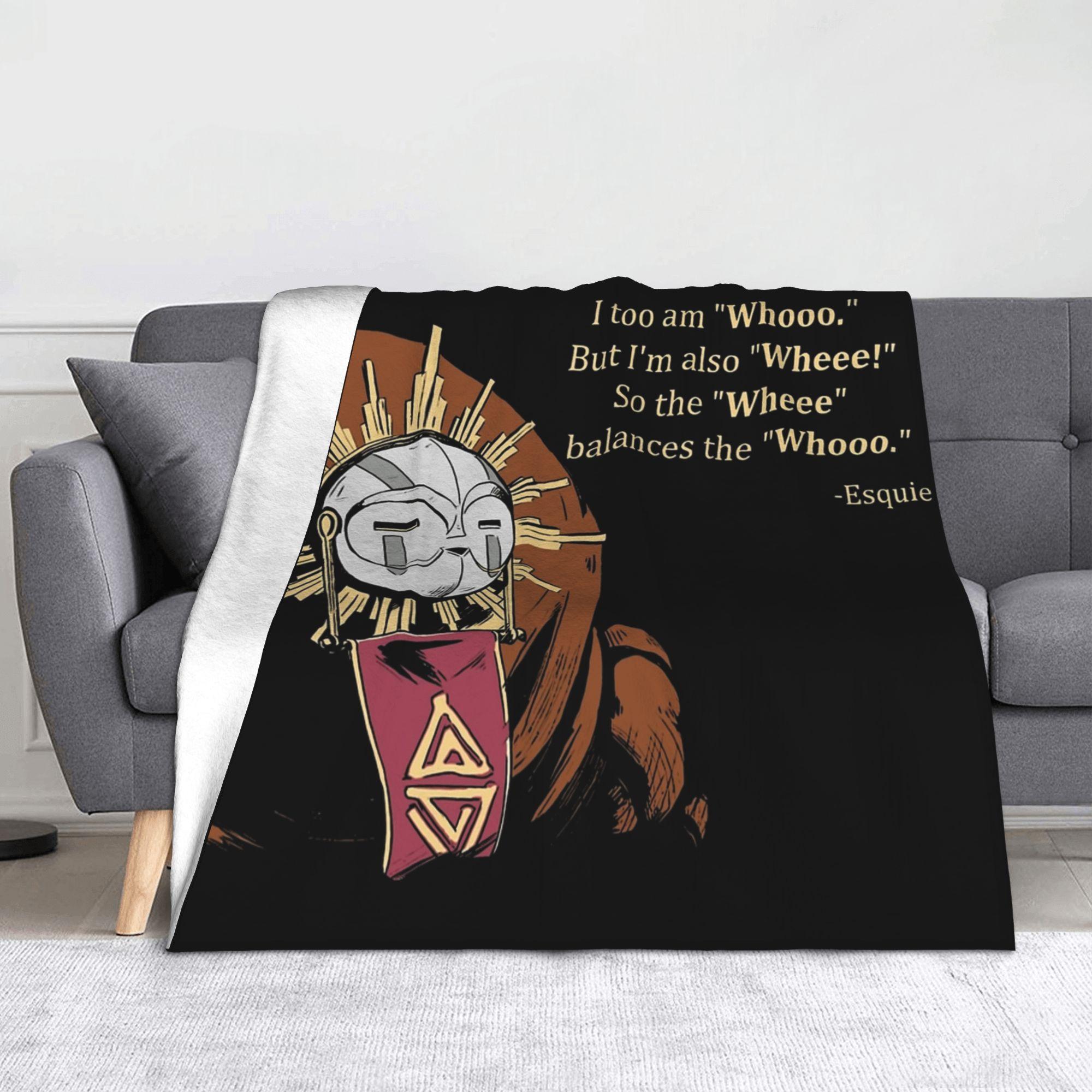 

Expedition 33 Esquie Funny Quotes Blankets Fleece Clair Obscur Soft Throw Blankets for Bedroom Sofa Bed Rug 150x180cm