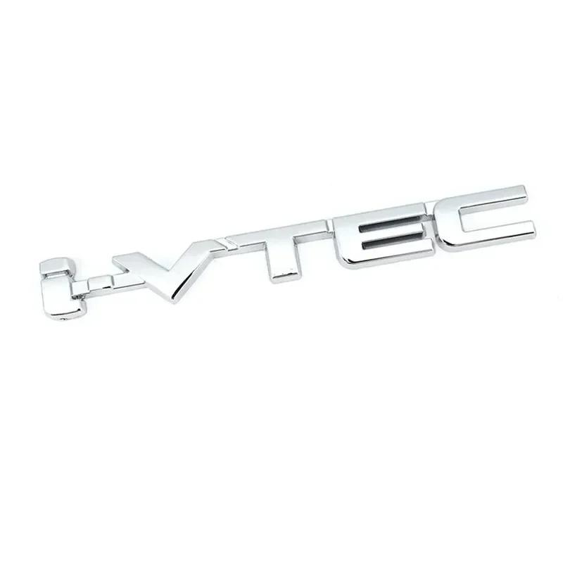 Car Sticker VTEC Emblem Decal for Honda  I VTEC Badge Fit Accord Odyssey CRV HRV Exterior Accessories Decoration