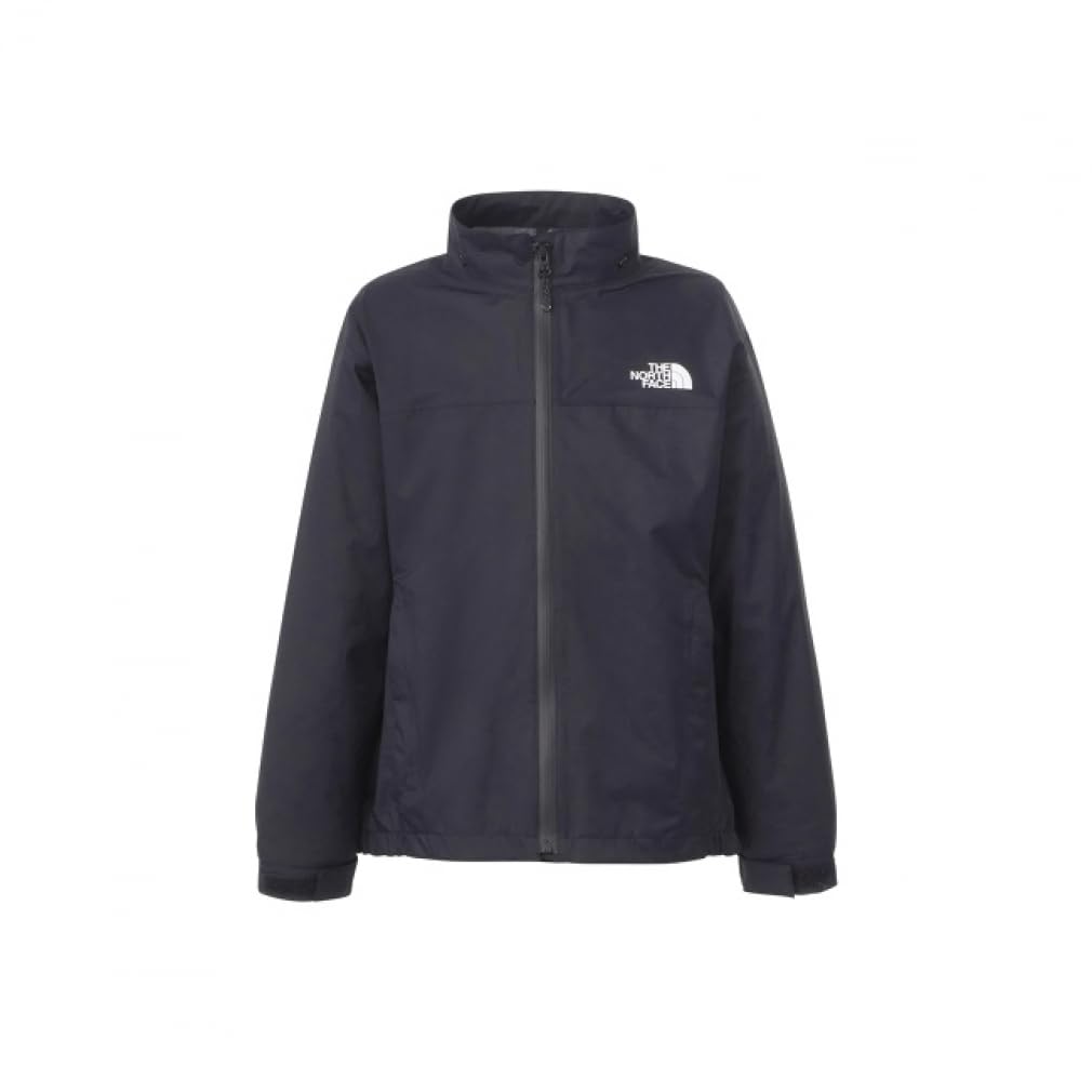 The North Face Venture Size 130 Jacket, Unisex, Waterproof, Windproof, Lightweight, Black,
