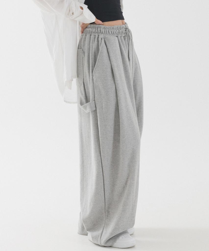 PIANER Carpenter Wide Sweatpants (Melange)