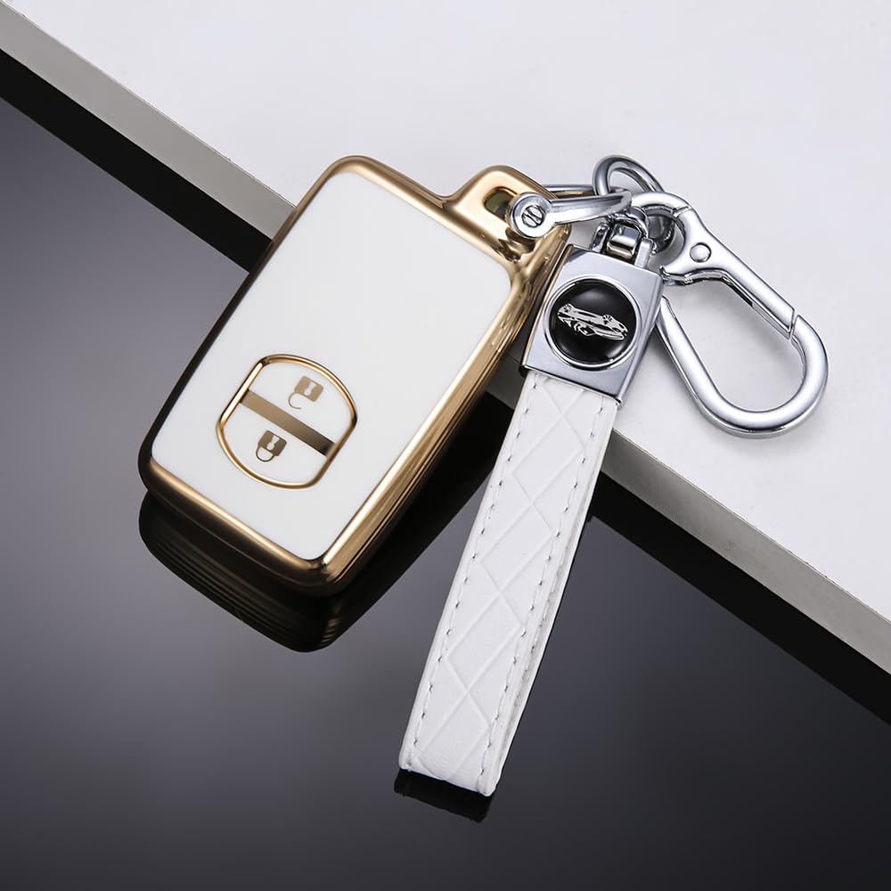 Kinotaka TPU Smart Key Case for Toyota, Prius 30 Series, Prius Alpha, Aqua, 86,