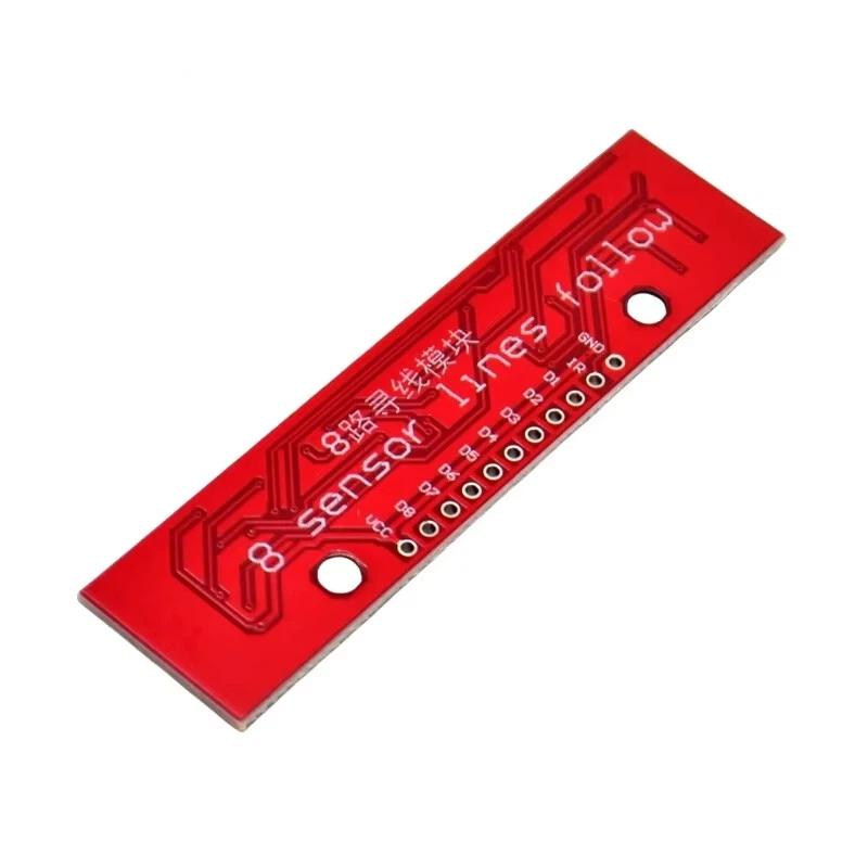 1Pcs For Arduino Smart Car Robot Diy Projects 8-Channels Infrared Line Tracking Sensor Module Digital Output
