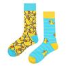 Mandarinente Herren- und Damensocken Original AB Trendsocken Mittelhohe Socken Blume Frucht Tier Cartoon Baumwollsocken