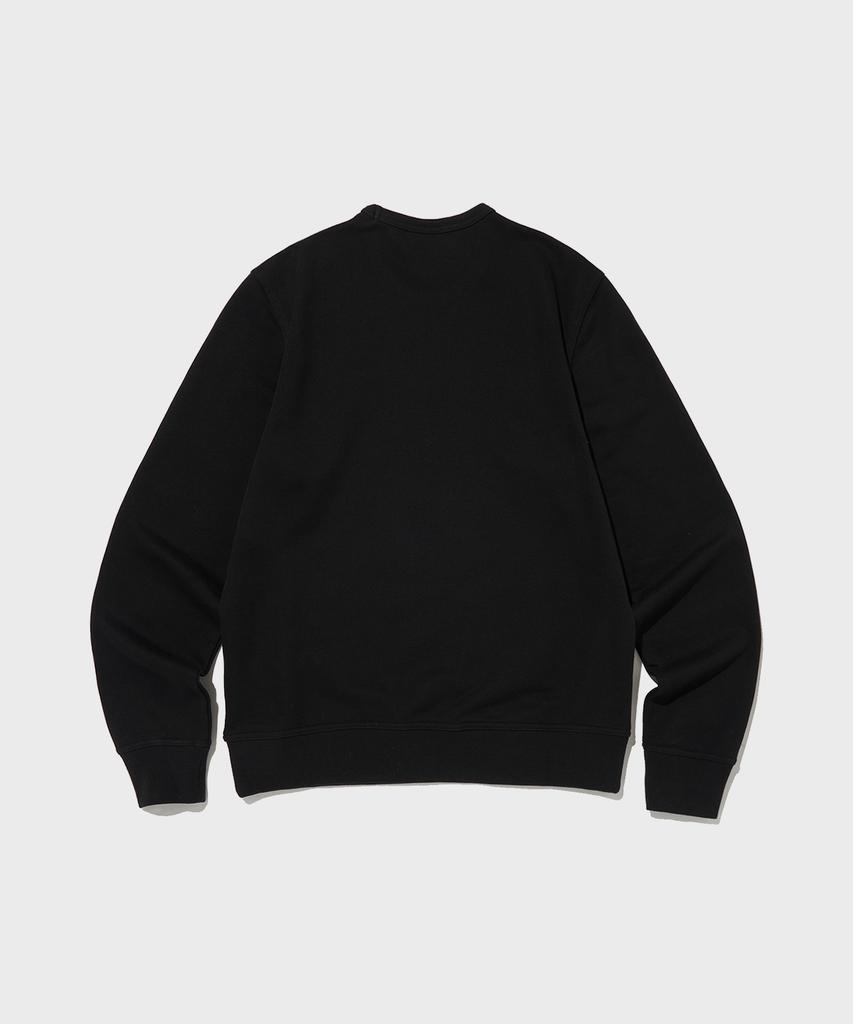CHAMPION Small Script Logo Crewneck Sweatshirt Black