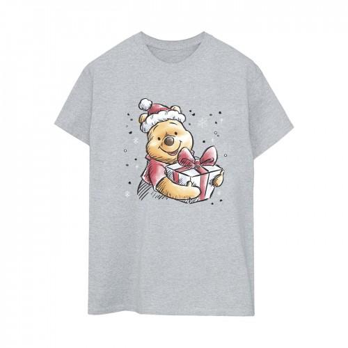 Winnie the Pooh Womens/Ladies Present Boyfriend T-Shirt